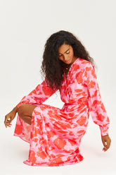 Ciao Fragolina midi-jurk